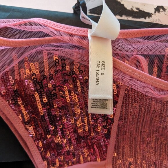 Agent Provocateur Calista Bra (34C) and Panty (Size 4 / AP Size 2) Set - Picture 11 of 12